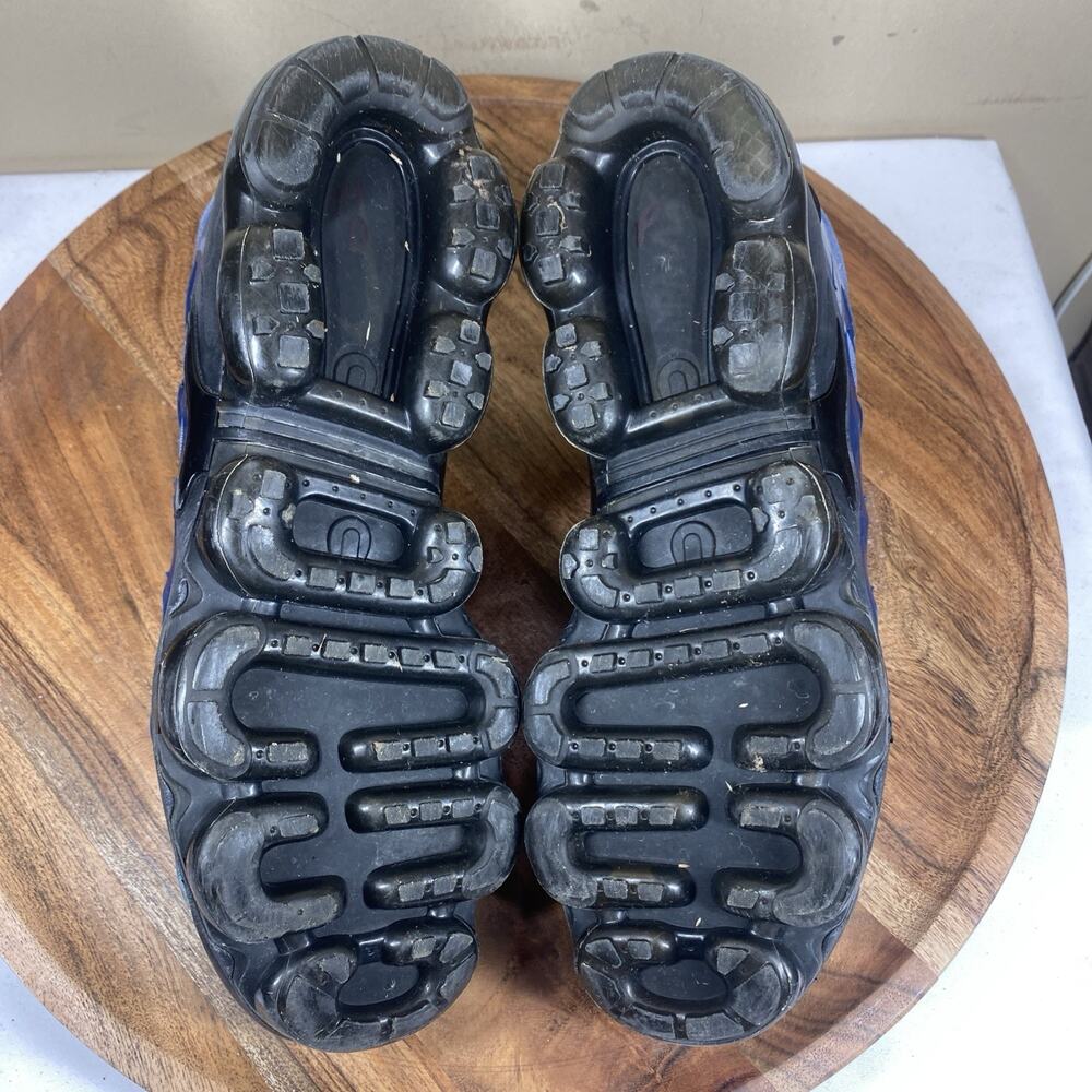 Nike Air Vapormax Plus Obsidian Blue Mens Blue And Black Size 8 Athletic Shoes - Picture 7 of 9